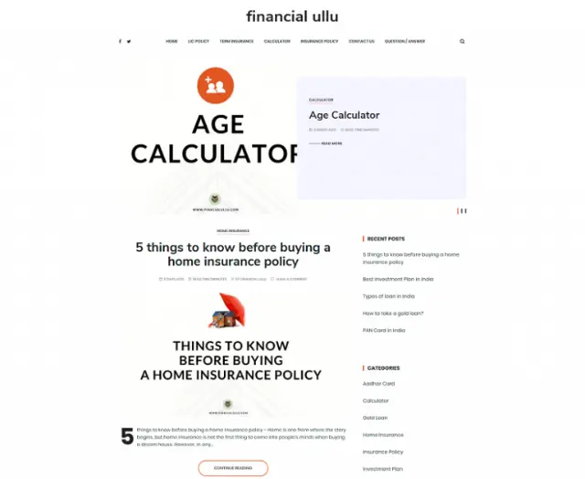 Financial Ullu – Financial Advisory Blog
