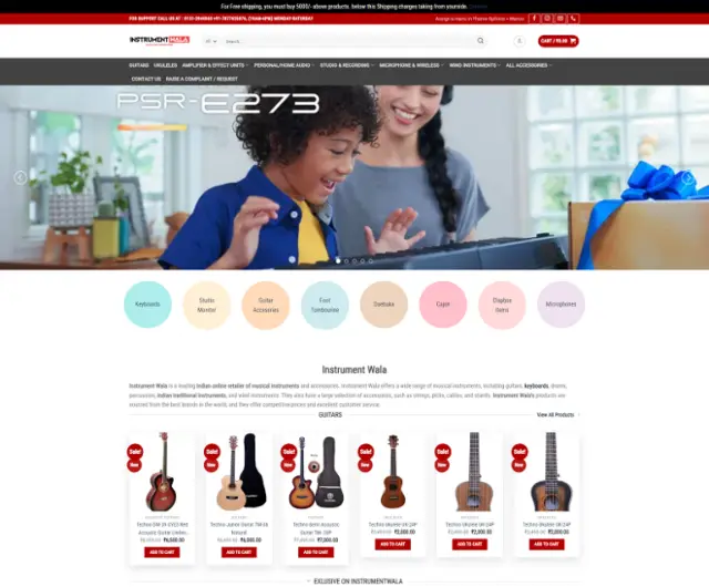 Instrument Wala Buy Musical Instruments Online India