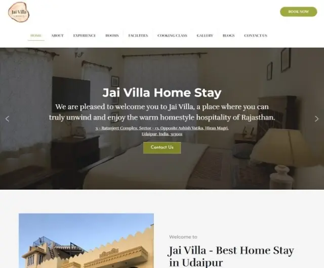 Best Homestay in Udaipur