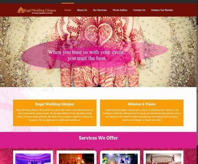 Regal Wedding Planner