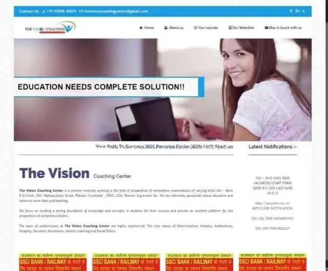The Vision Coaching Center
