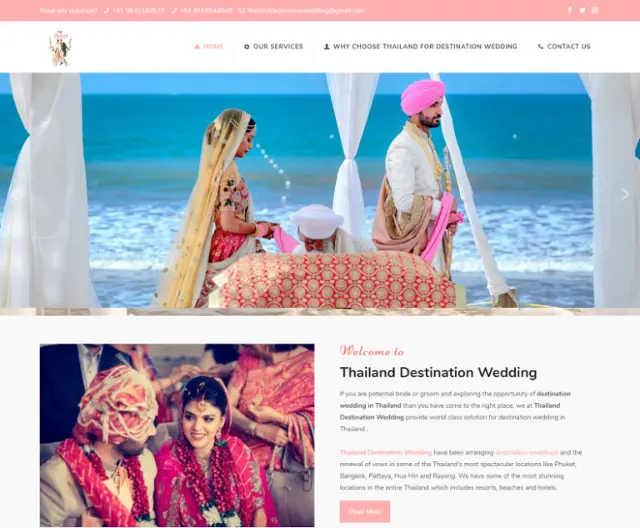 Thailand Destination Wedding