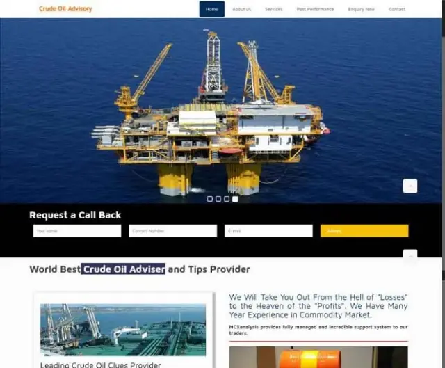 Crude Oil Adviser