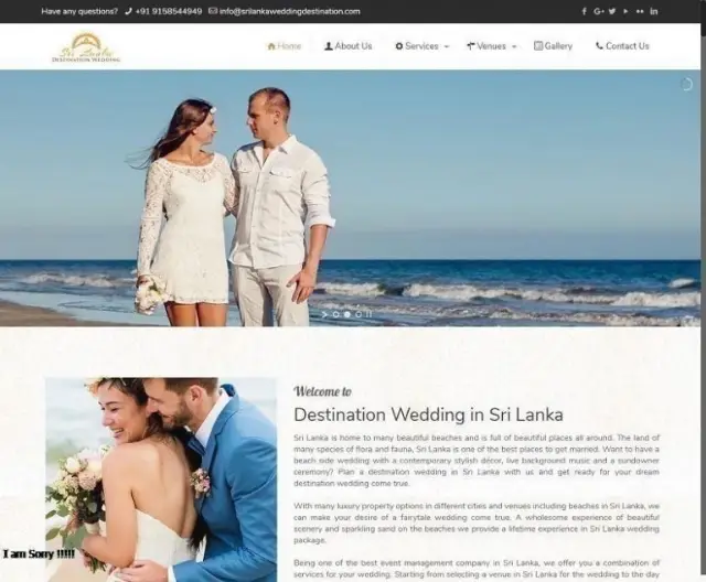 Destination Wedding in Sri Lanka