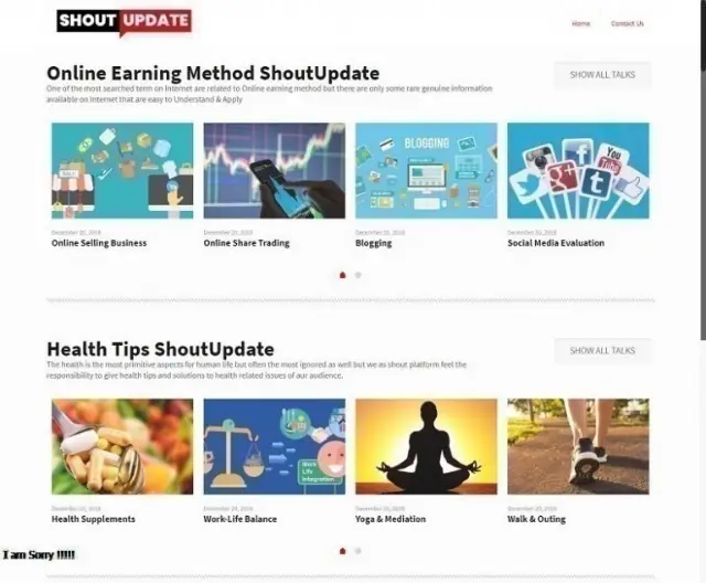 Shout Update