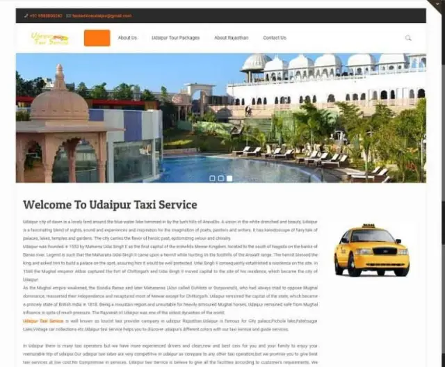 Udaipur Taxi Service