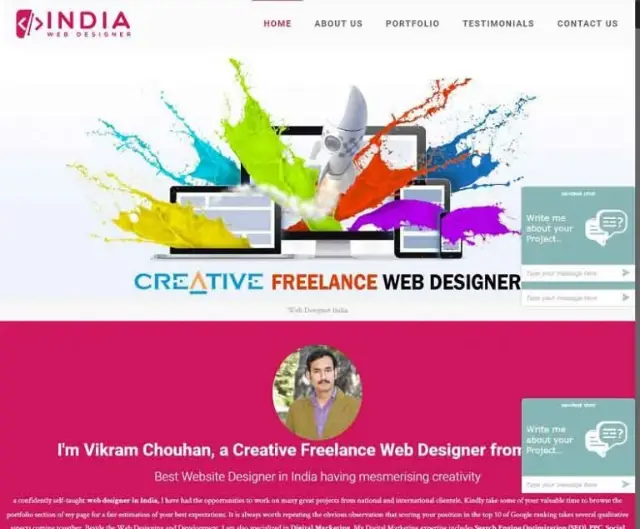 India Web Designer