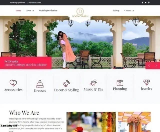 Destination Wedding Planner Udaipur