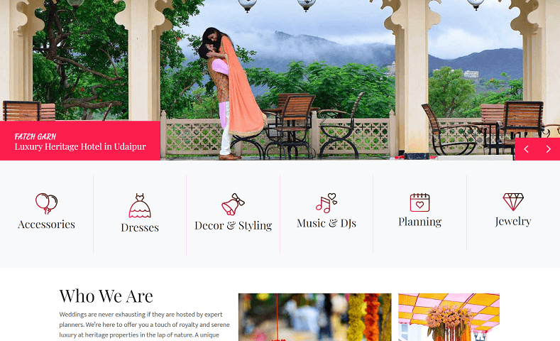 Udaipur Destination Wedding