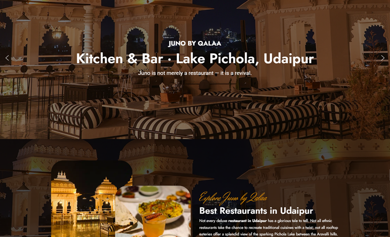 Heritage Restaurant in Udaipur